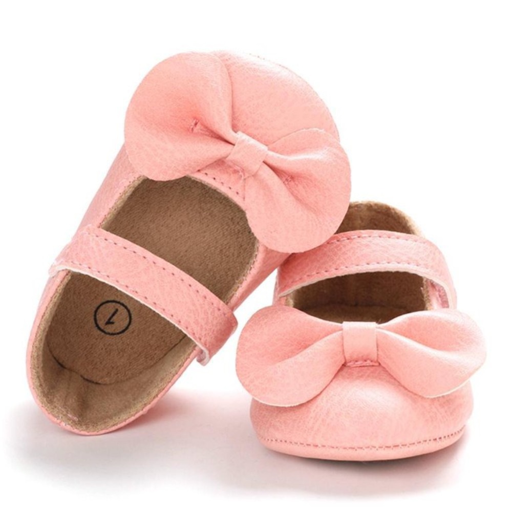 PatPat Baby Pink Bow Shoes NWT Size: 3